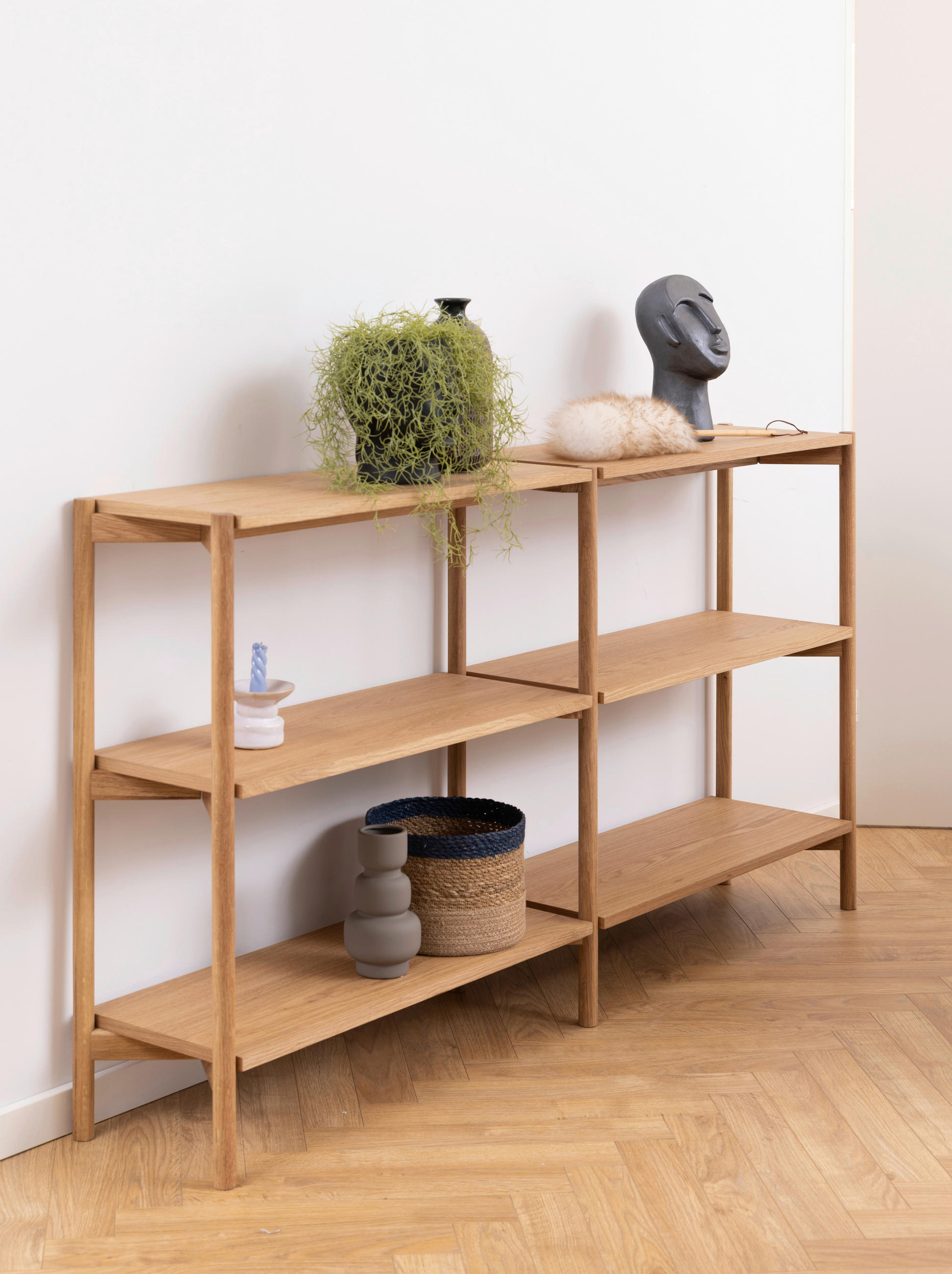 Ambia Home STANDREGAL Holz, jetzt Metall Messingfarben online furniert ➤ Akaziefarben, Akazie nur