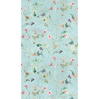 FOTOTAPETA - roza/turkizna, Romantika, papir (159*280cm)