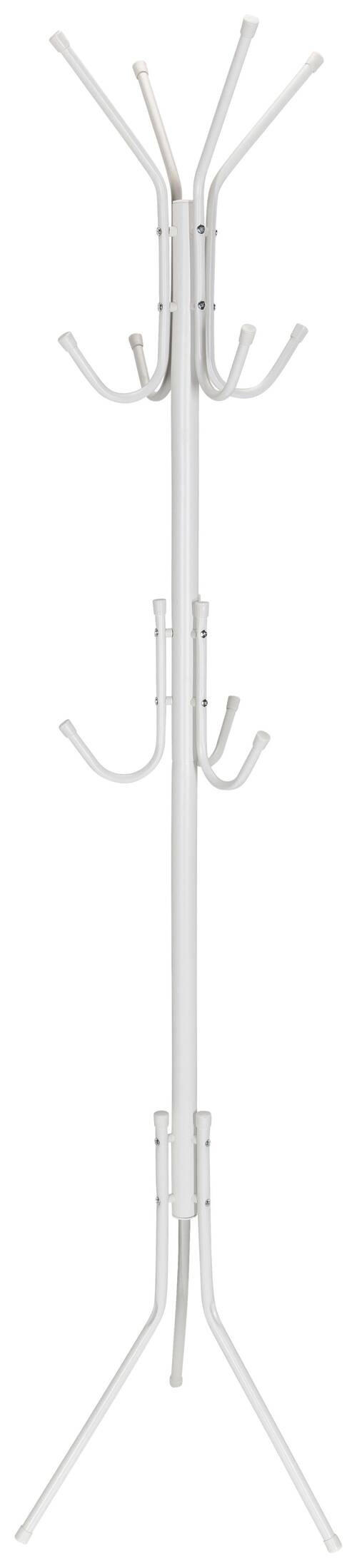 KLEIDERSTÄNDER in Weiß 44/180/44 cm   - Weiß, MODERN, Metall (44/180/44cm) - MID.YOU