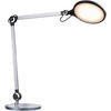 LED-SCHREIBTISCHLEUCHTE 20/49/20 cm   - Schwarz, Design, Kunststoff (20/49/20cm) - Novel