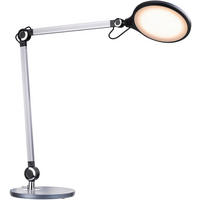 LED ÍRÓASZTALI LÁMPA - fekete, Design, műanyag (20/49/20cm) - Novel