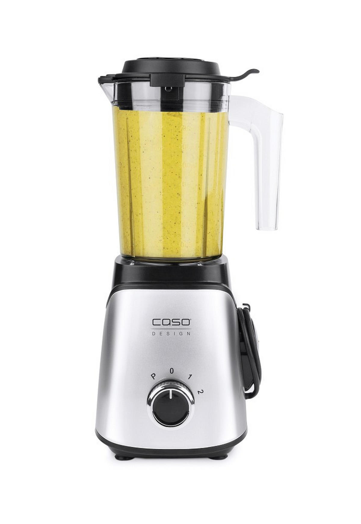 STANDMIXER  - Hellgrau/Schwarz, Basics, Kunststoff/Metall (17/37/16cm) - CASO Design