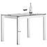 ESSTISCH in Metall 110(155)/70/75 cm - Grau, Design, Metall (110(155)/70/75cm) - Calligaris ESSTISCH in Metall 110(155)/70/75 cm - Grau, Design, Metall (110(155)/70/75cm) - Calligaris