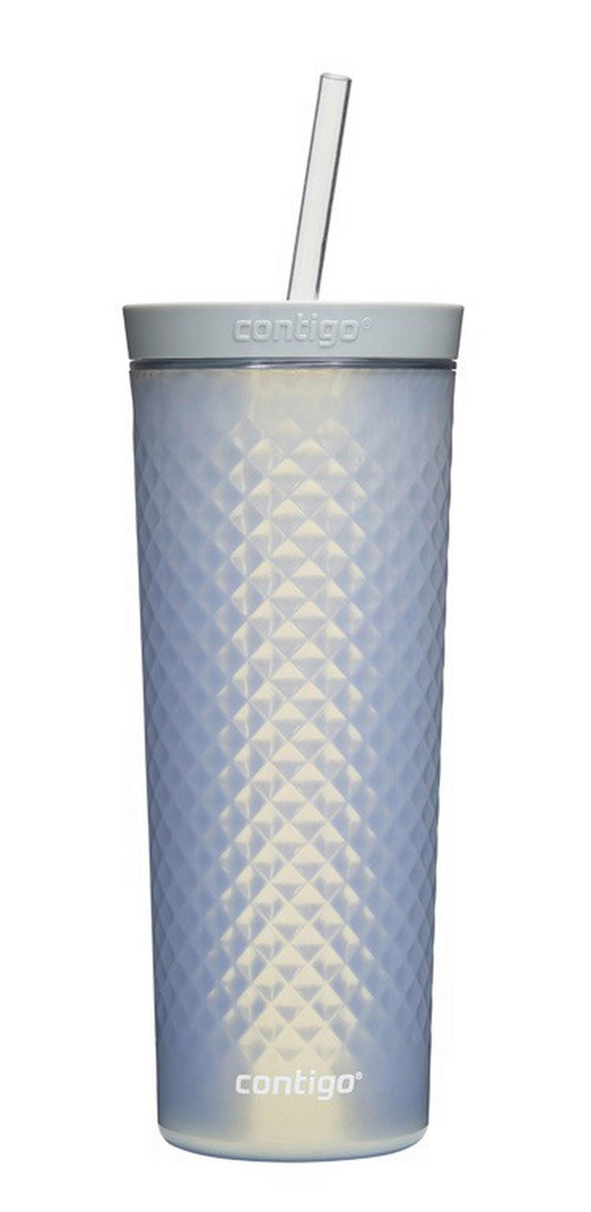 KULACS 0,59 l  - pasztellkék, Basics, fém (9/25.5/9cm)