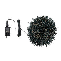 LICHTERKETTE 3400 cm  - Grün, KONVENTIONELL, Kunststoff (3400cm) - X-Mas