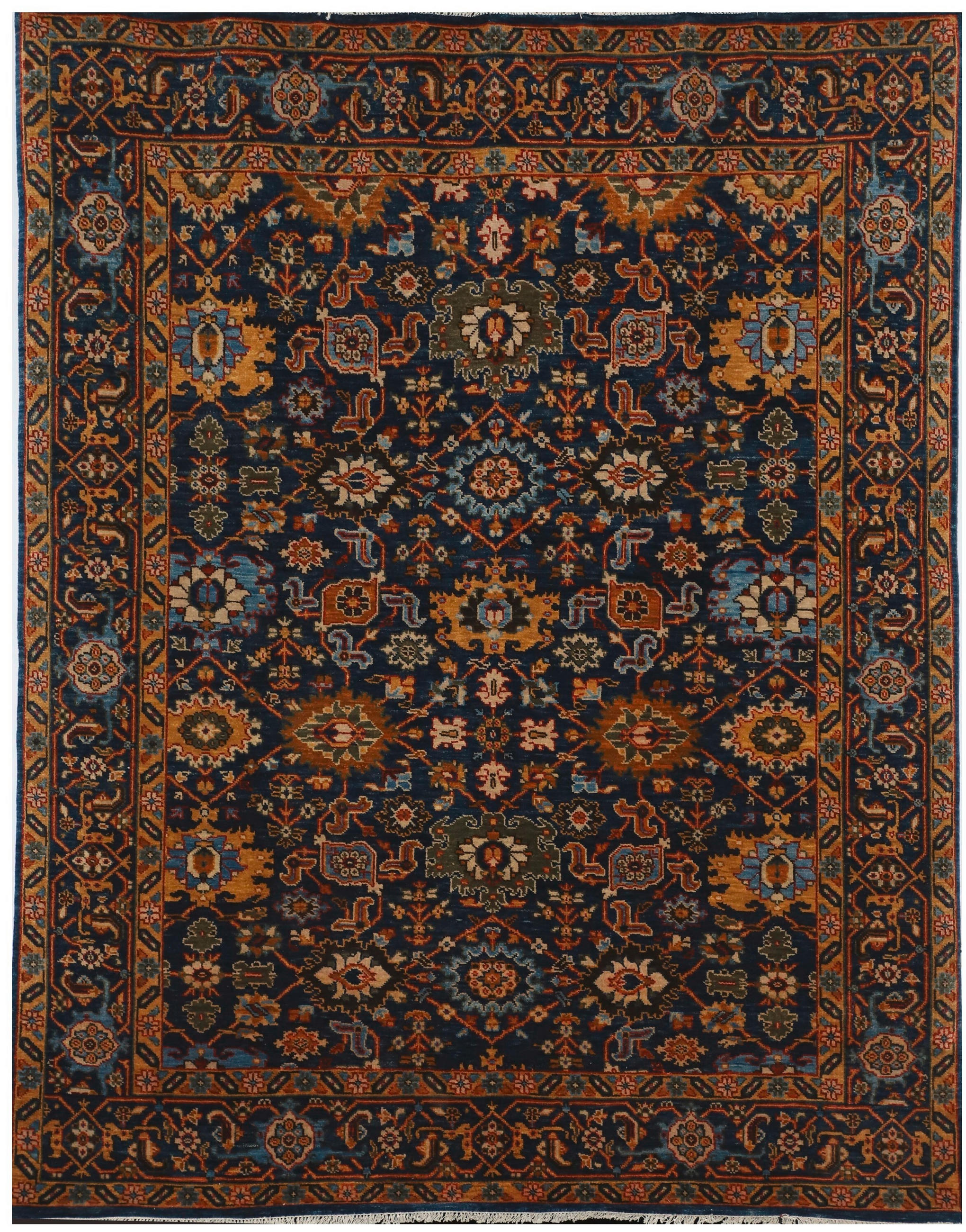 ORIENTÁLNY KOBEREC, 120/180 cm, tmavomodrá - tmavomodrá, Lifestyle, textil (120/180cm) - Cazaris