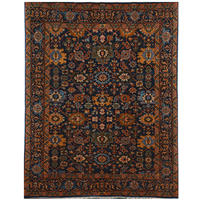 ORIENTÁLNY KOBEREC, 120/180 cm, tmavomodrá - tmavomodrá, Lifestyle, textil (120/180cm) - Cazaris
