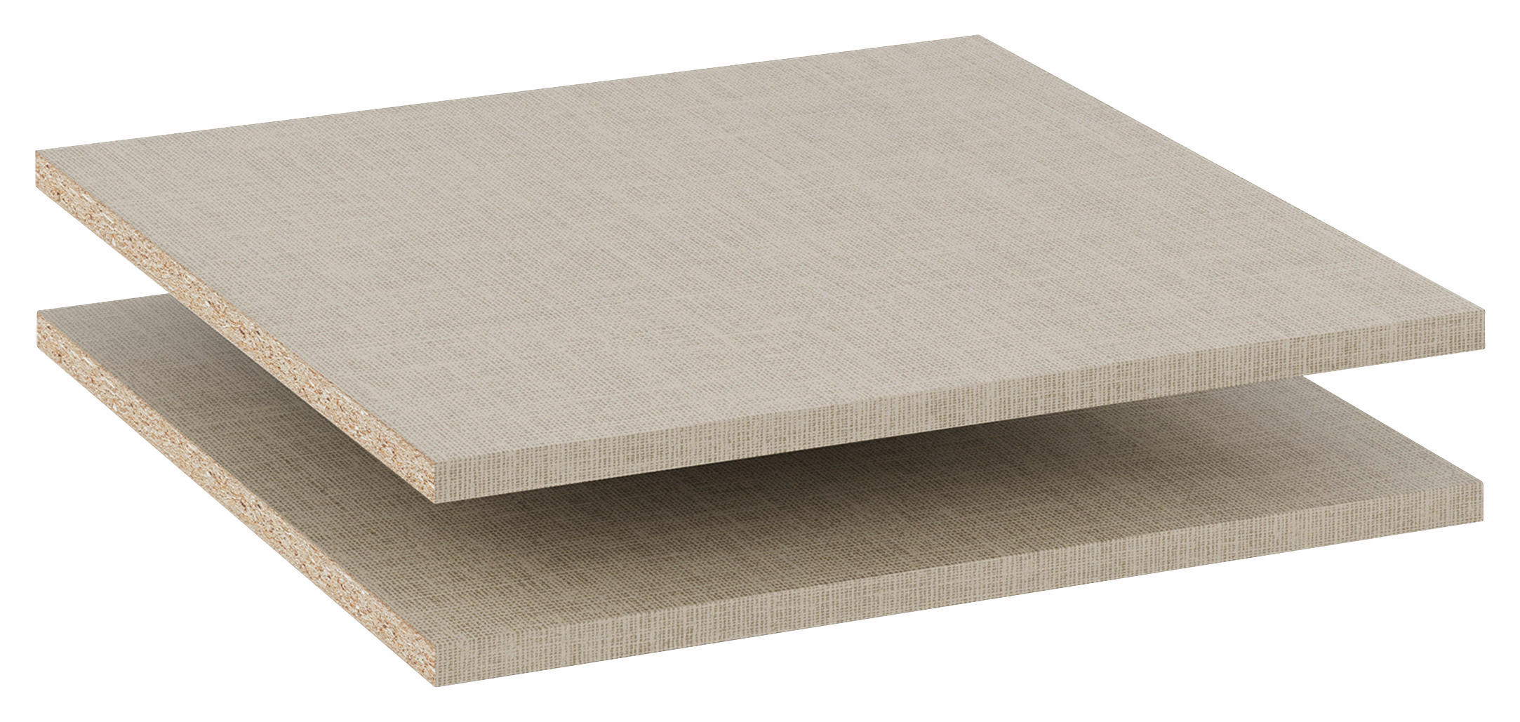 EINLEGEBODENSET 43/2,2/50 cm 2-teilig  - Holzwerkstoff (43/2,2/50cm) - home24