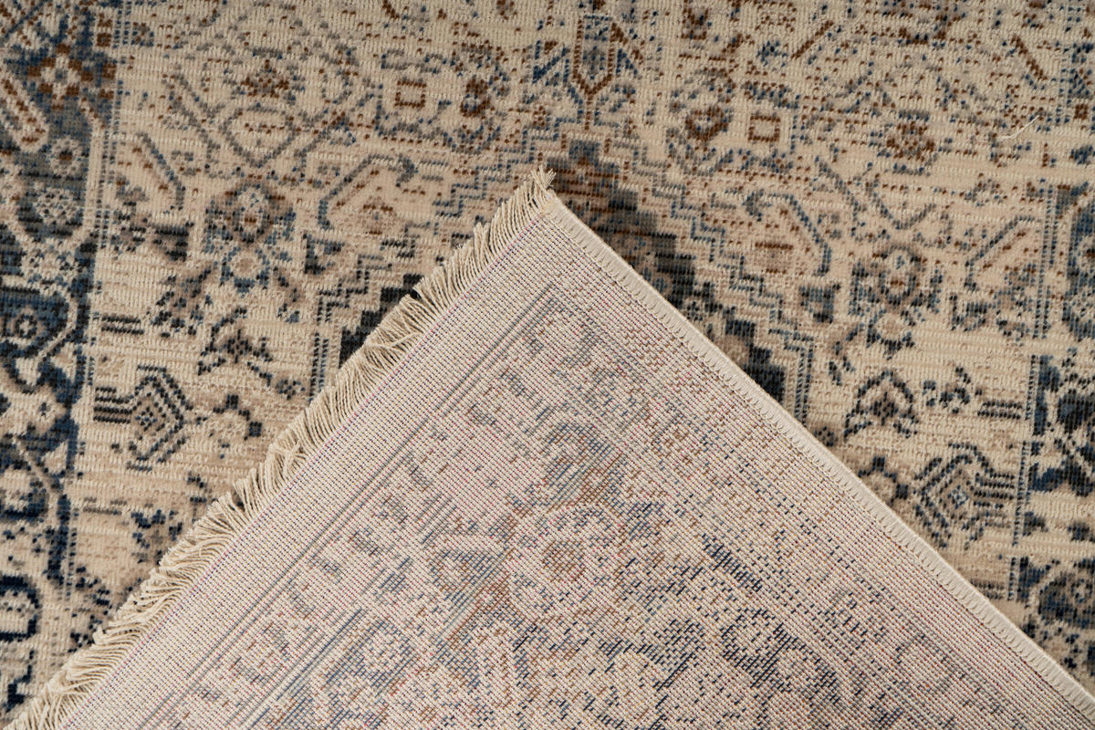 VINTAGE KOBEREC, 120/180 cm modrá - modrá, Basics, textil (120/180cm) - Kayoom