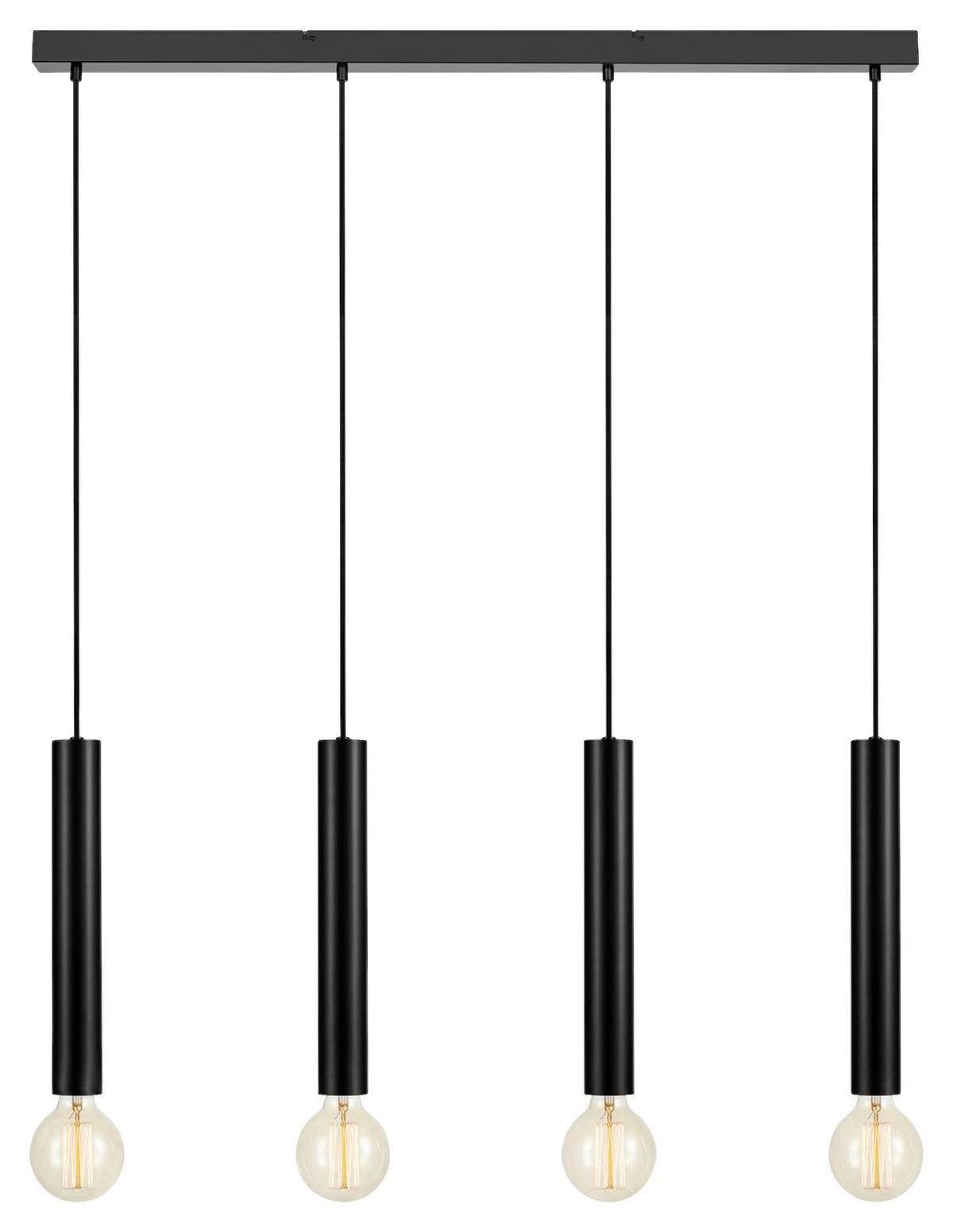 HÄNGELEUCHTE 108/35.5/5 cm  - Schwarz, Basics, Metall (108/35.5/5cm) - Markslöjd