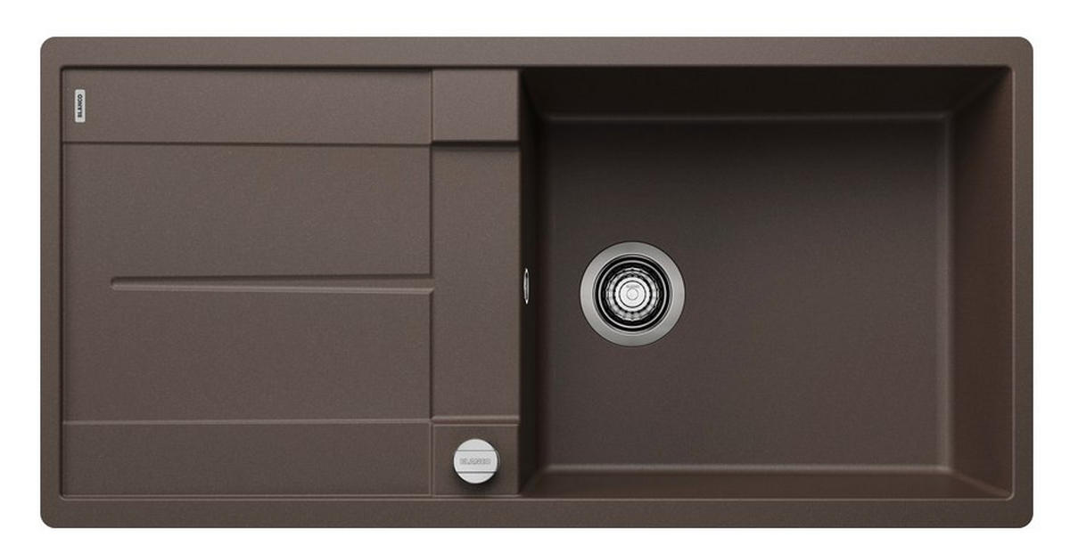 SPÜLE 519157  - Braun, Basics, Stein (99/20,2/49cm) - Blanco