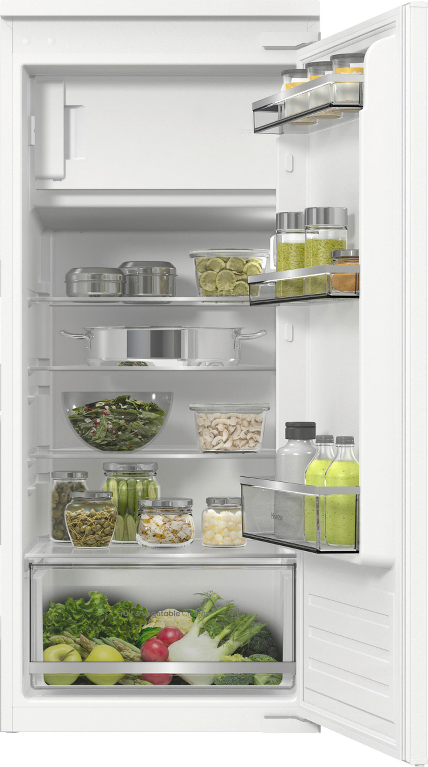 KÜHLSCHRANK 54/122,1/54,5 cm RR1B179NEWE  - Weiß, Basics, Metall (54/122,1/54,5cm) - Hisense