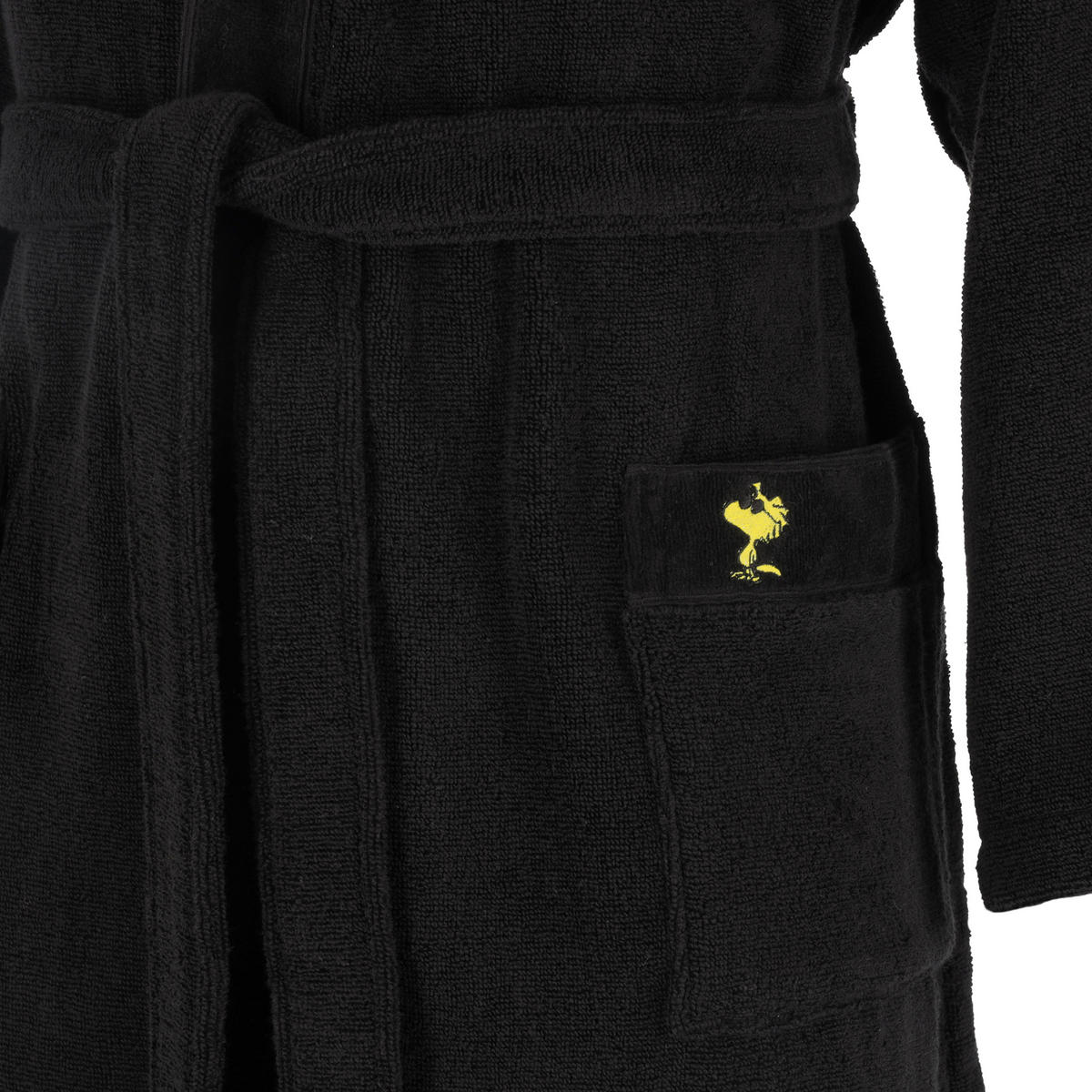 BADEMANTEL S/M Unisex  - Schwarz, Design, Textil (S/Mnull) - Vossen