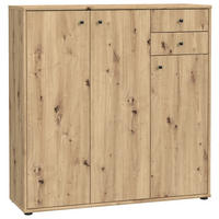 KOMMODE  in 108,8/111,1/34,8 cm  - Eiche Artisan, Design, Holzwerkstoff (108,8/111,1/34,8cm)