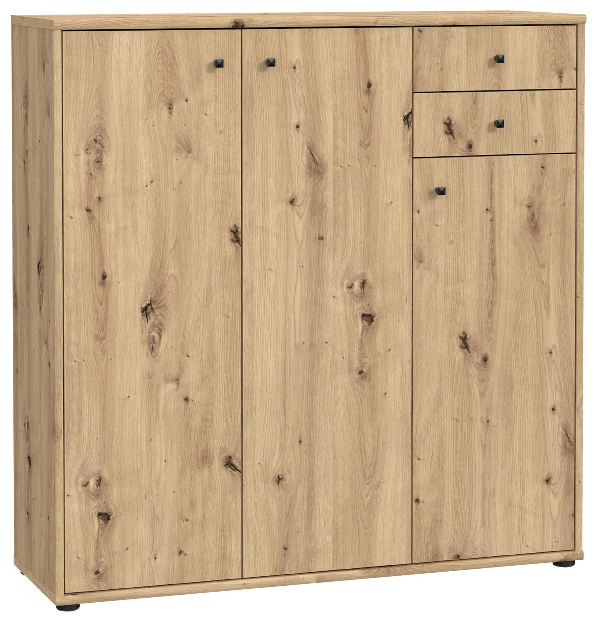 KOMMODE  in 108,8/111,1/34,8 cm  - Eiche Artisan, Design, Holzwerkstoff (108,8/111,1/34,8cm)