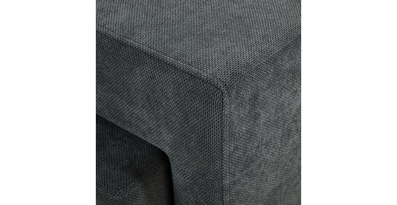 ECKSOFA  in Webstoff Dunkelgrau  - Dunkelgrau/Schwarz, KONVENTIONELL, Holz/Textil (283/244cm) - Carryhome
