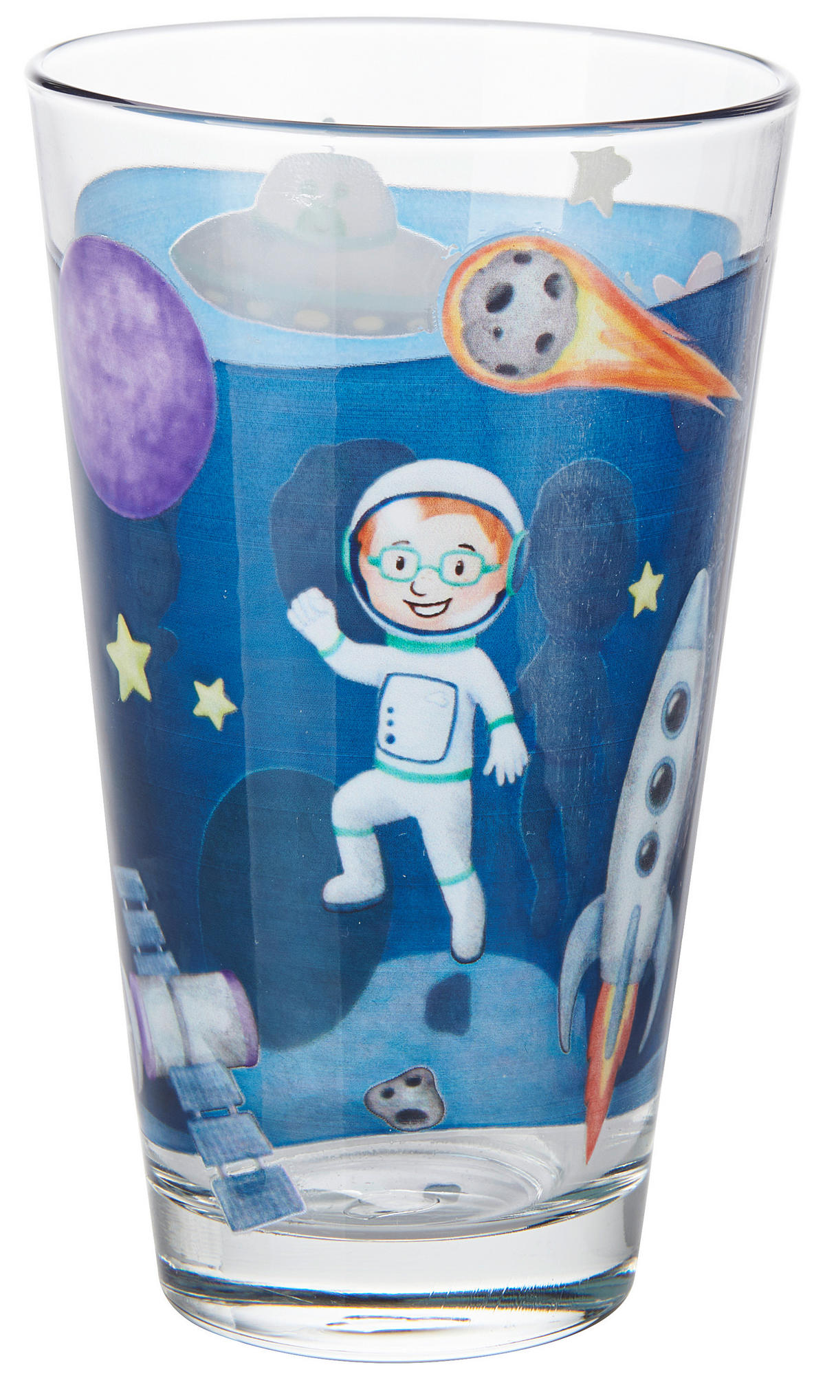 DEČJA ČAŠA  300 ml  - prozirna, Trendi, staklo (8/13,20/8cm) - Leonardo