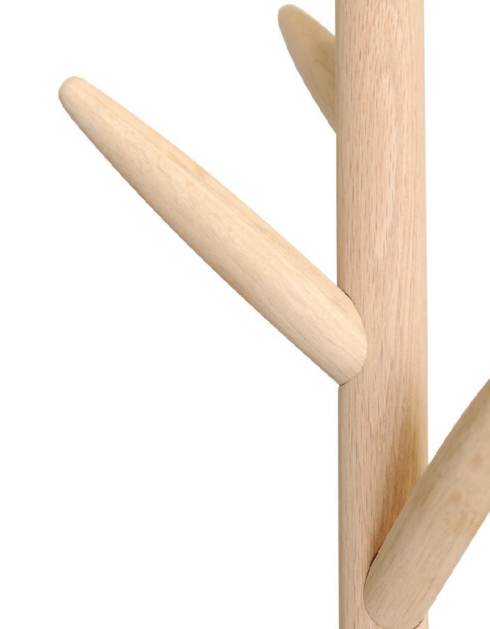 KLÄDSTÄLLNING i ekfärgad, vit 50/164/50 cm   - vit/ekfärgad, trä (50/164/50cm) - Best Price