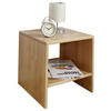 NACHTTISCH 40/40/40 cm  in massiv Buche Buchefarben  - Buchefarben, KONVENTIONELL, Holz (40/40/40cm) - MID.YOU