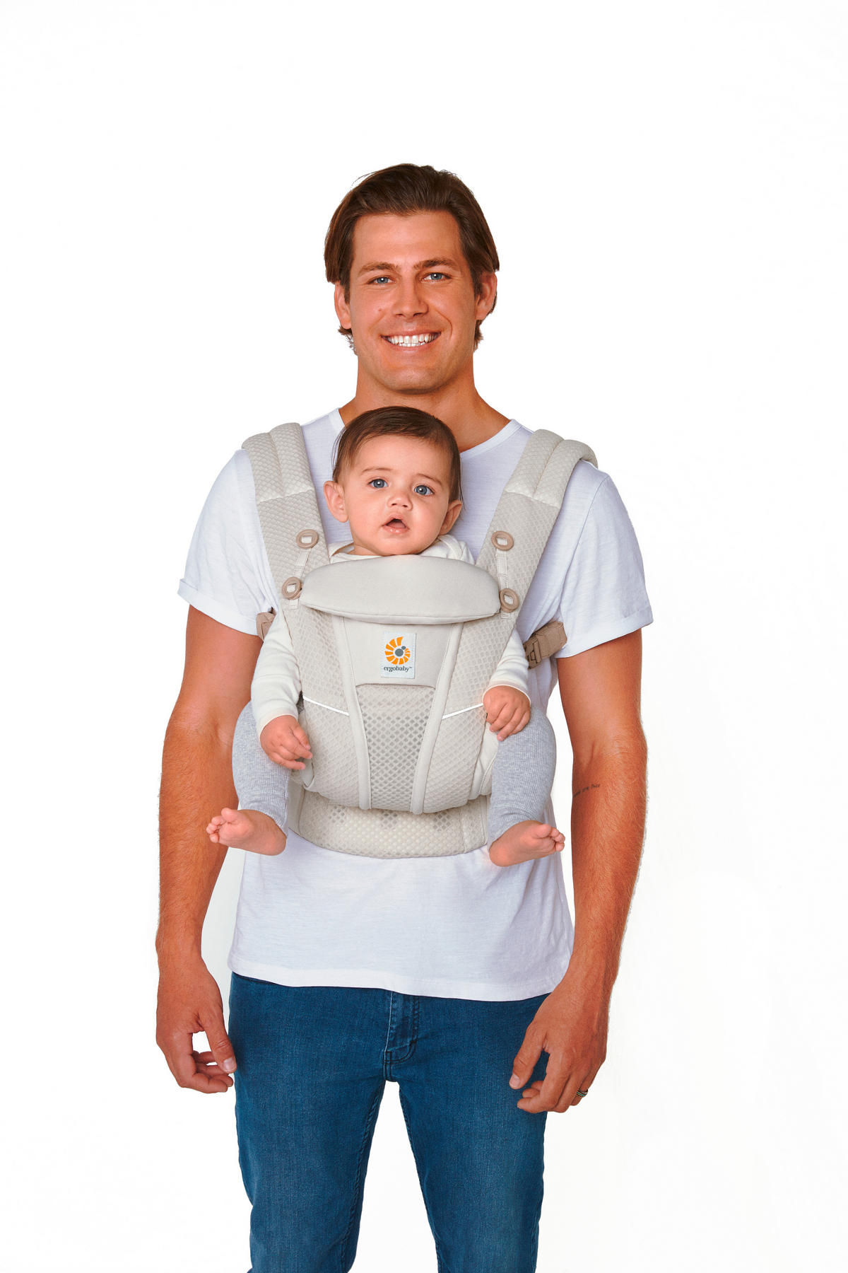 KENGUR NOSILJKA  Omni Breeze  - bež, Osnovno, tekstil (0,7kg) - Ergo Baby