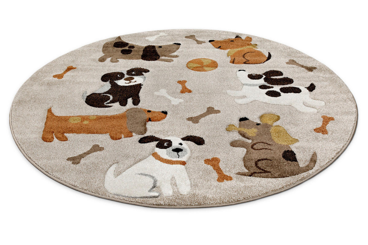 KINDERTEPPICH 160 cm Rocky & Friends  - Multicolor, KONVENTIONELL, Textil (160cm)