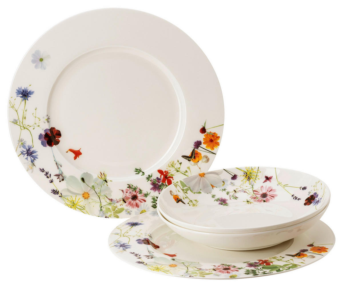 TAFELSERVICE Multicolor Brillance Grand Air 4-teilig  - Multicolor, Basics, Keramik - Rosenthal