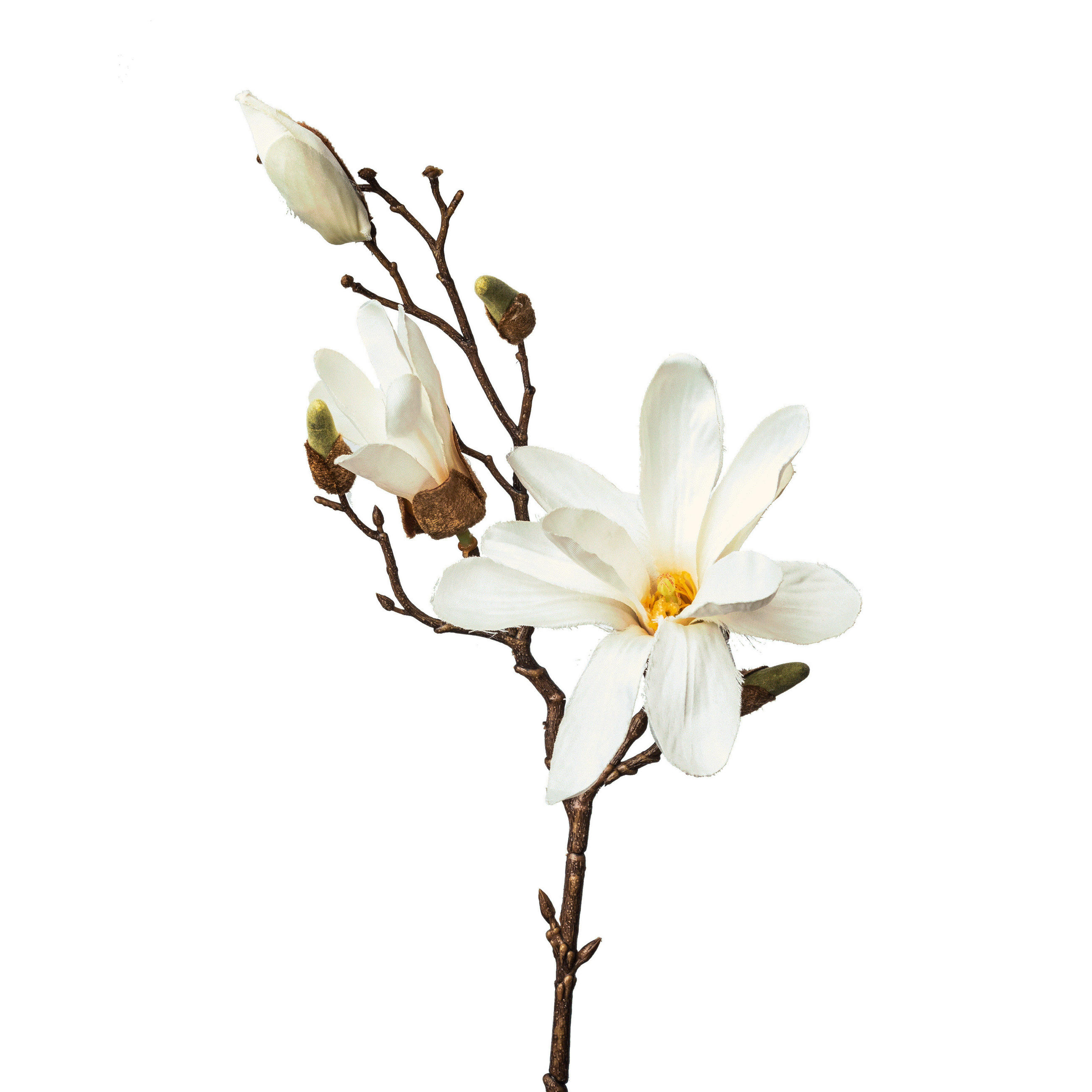 MAGNOLIE - alb/verde, Basics, plastic (48cm)