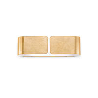 WANDLEUCHTE Clip Small Oro 44/12,5/11 cm  - Goldfarben, Design, Metall (44/12,5/11cm) - Ideal Lux