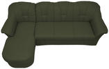 ECKSOFA Grün Webstoff  - Schwarz/Grün, KONVENTIONELL, Textil (142/233cm) - MID.YOU