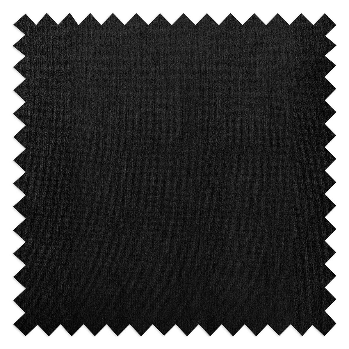 SESSEL in Samt Schwarz  - Schwarz, Design, Holz/Textil (74/86/100cm) - P & B