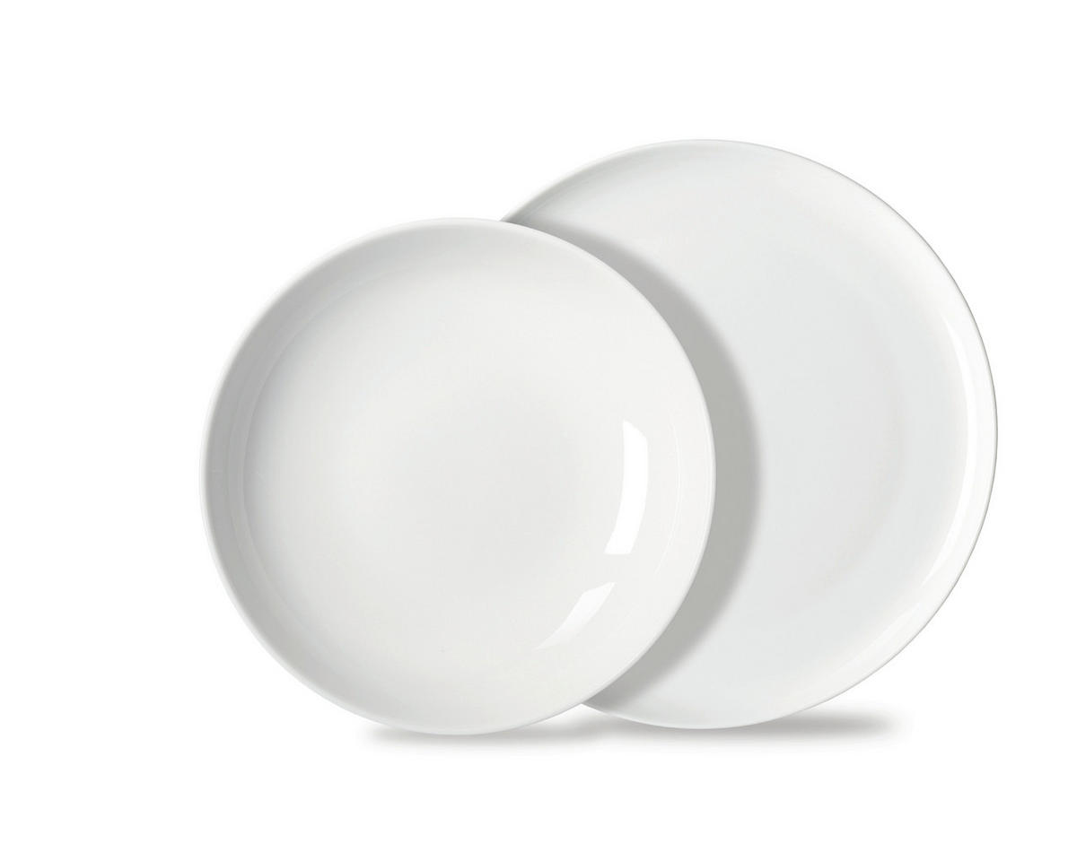 TAFELSERVICE Weiß 12-teilig  - Weiß, Basics, Keramik - Ritzenhoff Breker