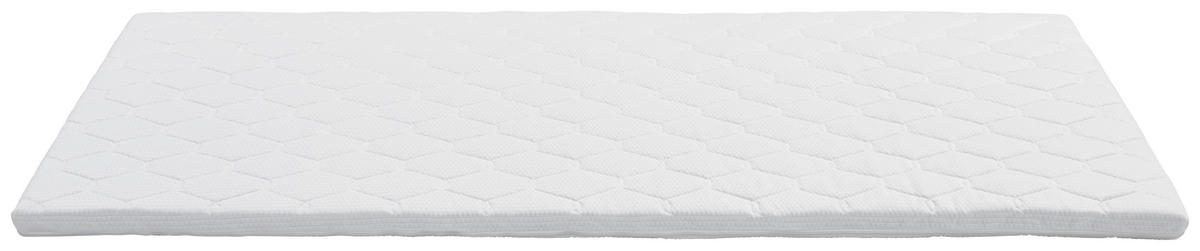 Topper Beta 160/200 cm Höhe ca. 6 cm  - Weiß, Textil (160/200cm) - Primatex