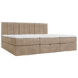 FAMILIENBETT - Schwarz/Braun, Design, Holzwerkstoff/Kunststoff (270/200cm) - Esposa