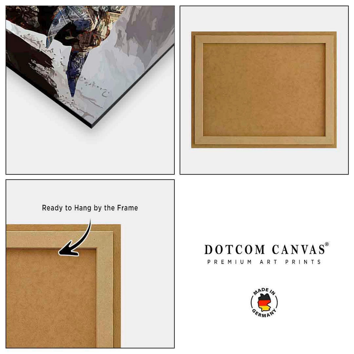 KUNSTDRUCK 116/78 cm  - Multicolor, Basics, Holz (116/78cm)