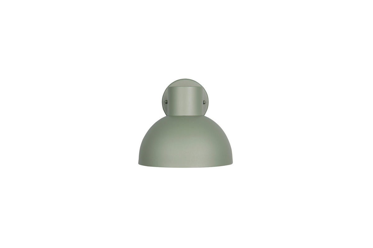 AUßENWANDLEUCHTE 24/18,5 cm   - Weiß/Grün, KONVENTIONELL, Kunststoff/Metall (24/18,5cm) - Trio Leuchten