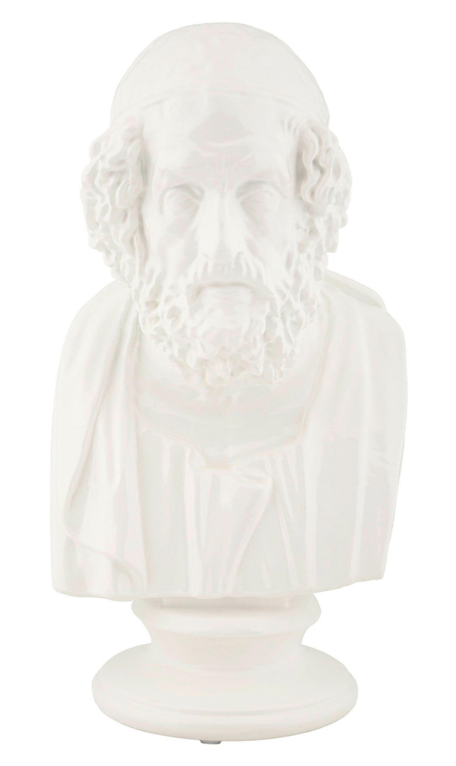 Mauro Ferretti Skulptur Weiß 12.9x25x12.5 cm