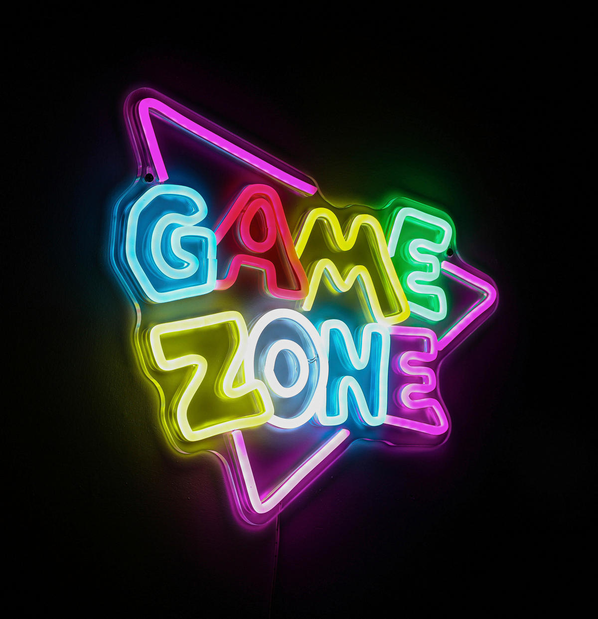 LED FALILÁMPA - áttetsző/fehér, Trend, műanyag (40/32/1,6cm) - Boxxx