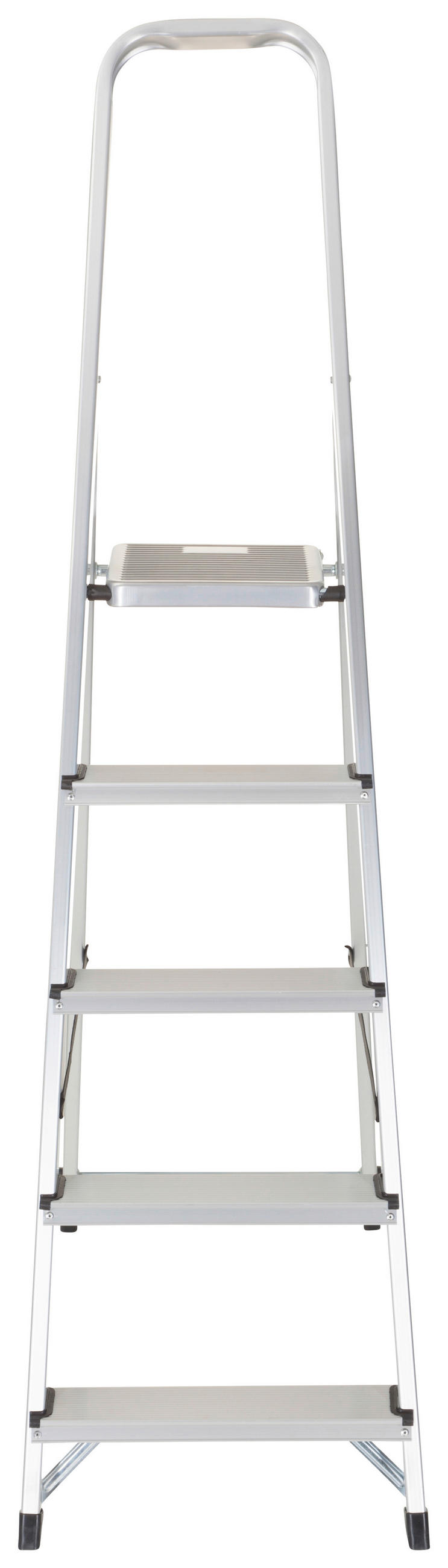 KLAPPTRITTLEITER - Alufarben, Basics, Metall (44/170/12cm) - MID.YOU