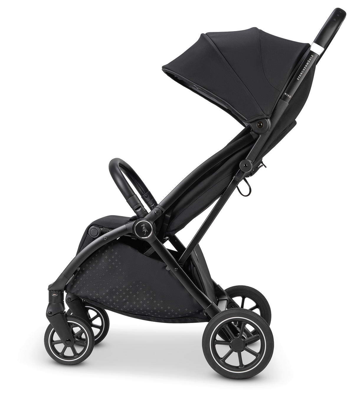 BUGGY SPORTWAGEN NIKO - ONYX  - Schwarz, MODERN, Textil/Metall (88,5/51,5/106,5cm) - Osann