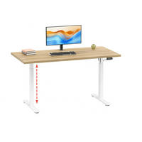 SCHREIBTISCH  in Weiss, Sonoma Eiche  - Weiss/Silberfarben, Design, Holzwerkstoff/Metall (110/71/80cm) - MID.YOU