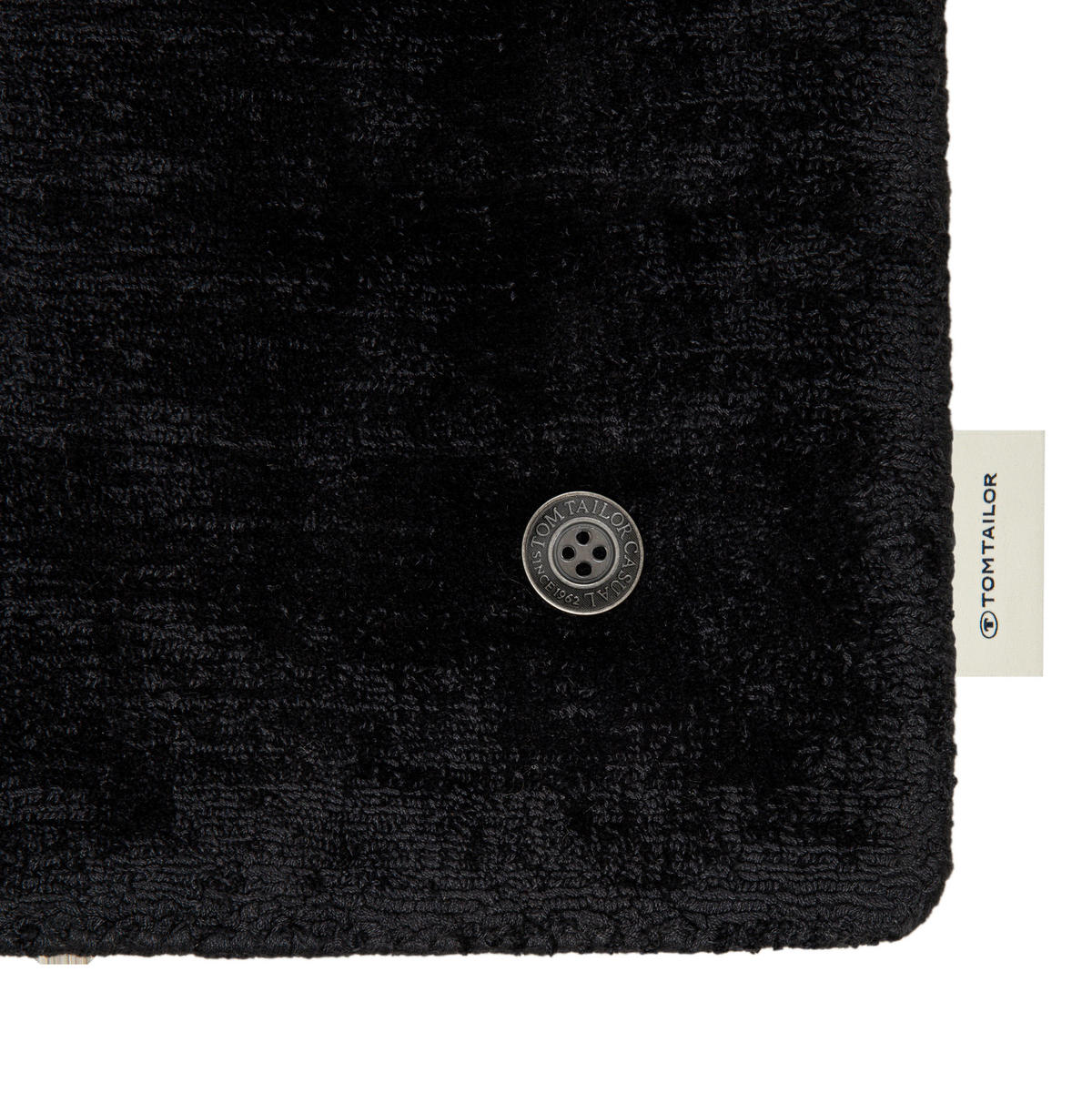 HANDWEBTEPPICH 190/290 cm Schwarz  - Schwarz, Basics, Textil (190/290cm) - Tom Tailor