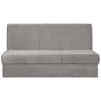 ZOFA S POSTELJNO FUNKCIJO,  siva tekstil  - siva/črna, Konvencionalno, tekstil (166/87/110cm) - Boxxx