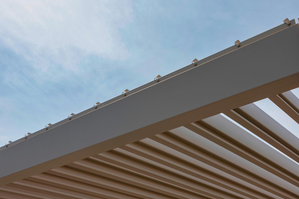 PERGOLA - Grau, Lifestyle, Metall (400/250/300cm) - Gardenson