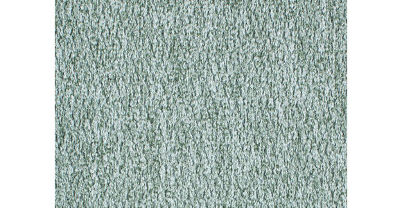 ECKSOFA in Chenille Mintgrün 310/180 cm - Schwarz/Mintgrün, Design, Textil/Metall (310/180cm) - Dieter Knoll