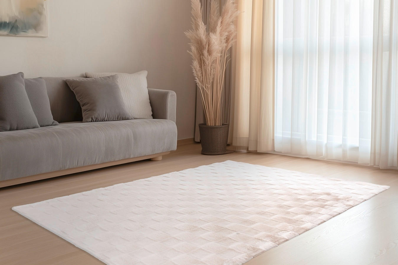 TKANA PREPROGA      200/290 cm    tkano  krem barve  - krem barve, Basics, umetna masa/tekstil (200/290cm)
