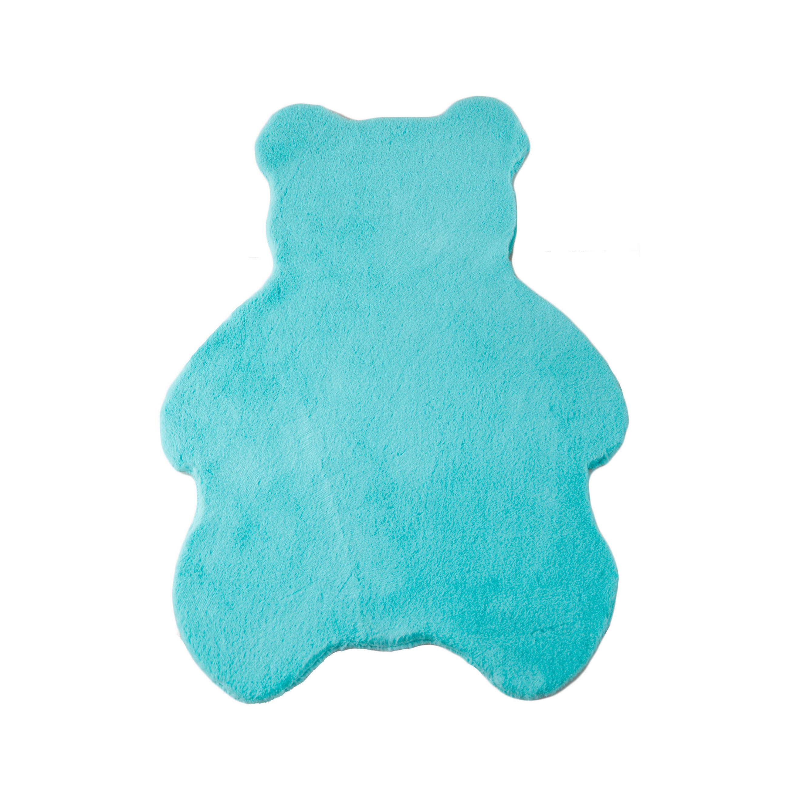 KINDERTEPPICH 80/100 cm CATY  - Mintgrün, Basics, Leder/Textil (80/100cm) - Ben'n'jen