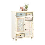 KOMMODE  in 82/108/36,5 cm  - Multicolor/Bronzefarben, LIFESTYLE, Holz/Holzwerkstoff (82/108/36,5cm) - Landscape