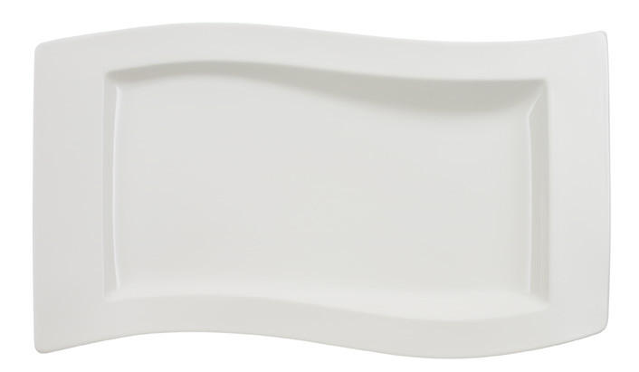 SERVIERPLATTE - Weiß, Basics, Keramik (30/49cm) - Villeroy & Boch