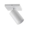DECKENSTRAHLER - Weiss, Design, Metall (6/6/12,5cm)