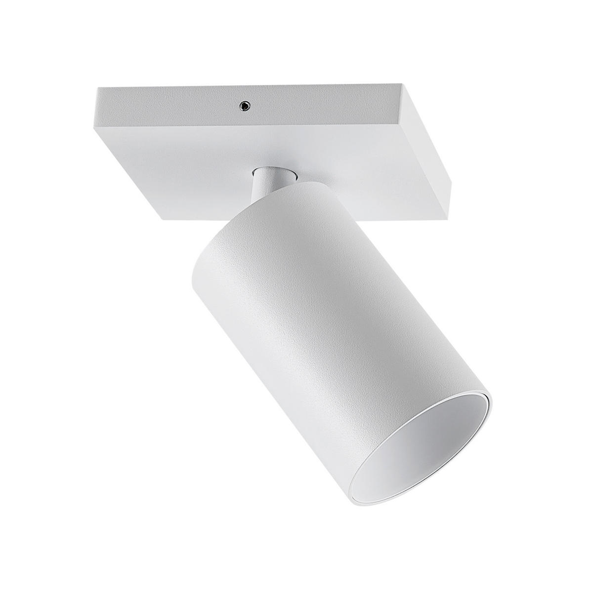 DECKENSTRAHLER - Weiss, Design, Metall (6/6/12,5cm)